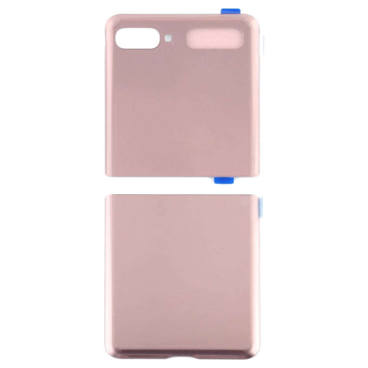 For Samsung Galaxy Z Flip 5G SM-F707 Battery Back Cover (Pink)
