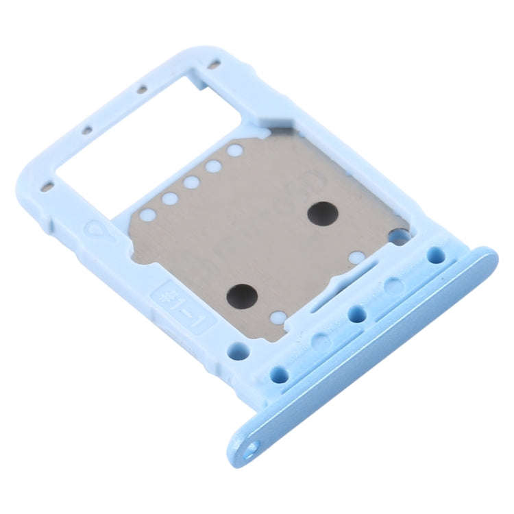 For Samsung Galaxy Tab S6 Lite / SM-P615 SIM Card Tray + Micro SD Card Tray (Blue)