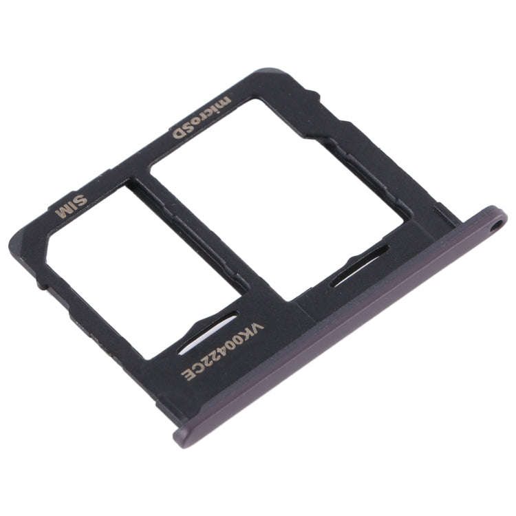 For Samsung Galaxy Tab A 8.4(2020) / SM-T307U SIM Card Tray + Micro SD Card Tray (Black)