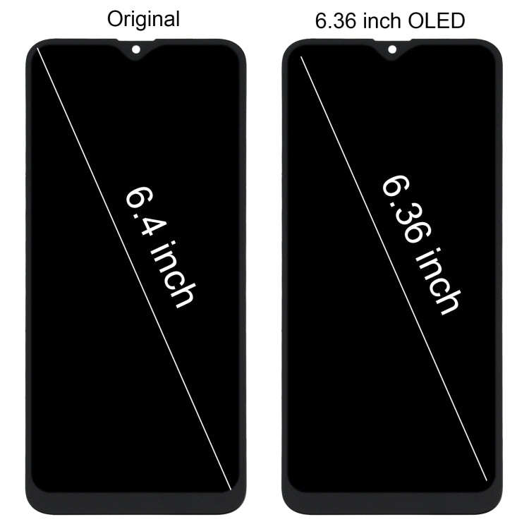 6.36 inch OLED LCD Screen for Samsung Galaxy A20 SM-A205 With Digitizer Full Assembly