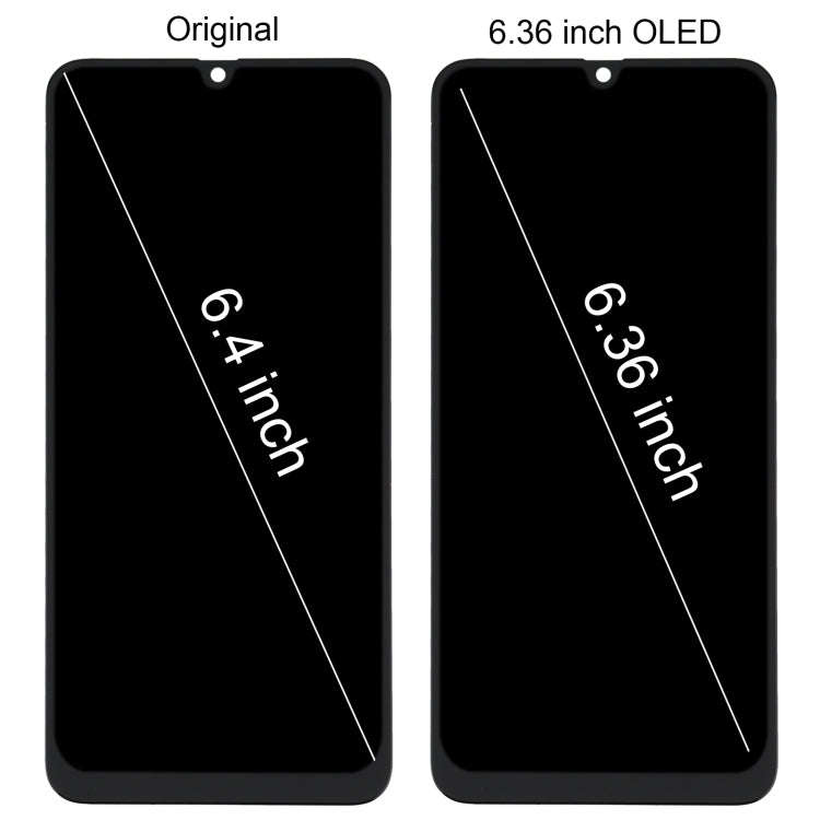 6.36 inch OLED LCD Screen for Samsung Galaxy M21 SM-M215 With Digitizer Full Assembly