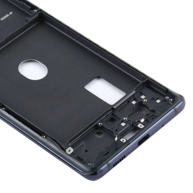 For Samsung Galaxy S20 FE  Middle Frame Bezel Plate (Black)