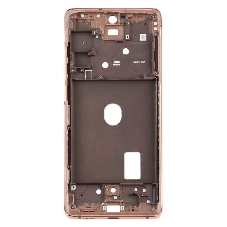 For Samsung Galaxy S20 FE  Middle Frame Bezel Plate (Gold)