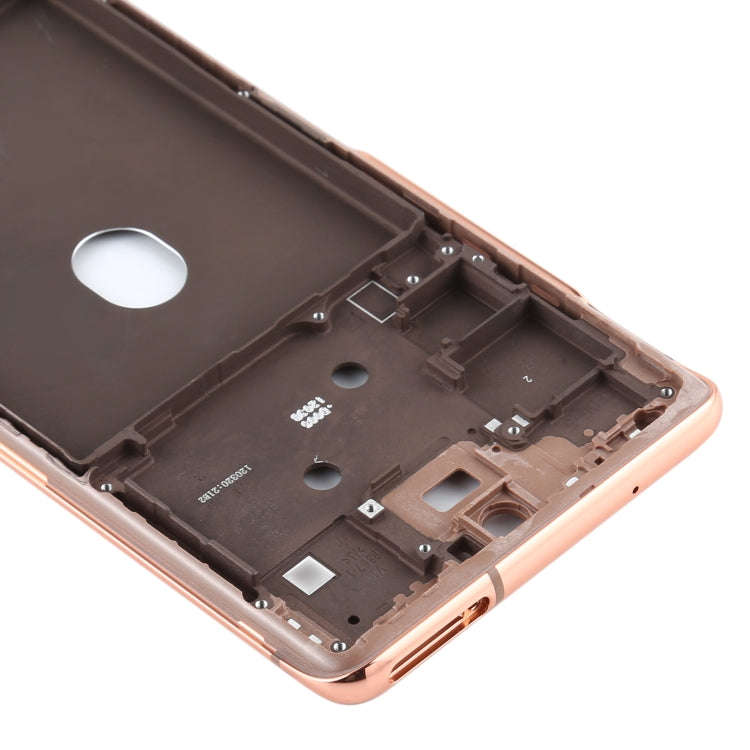 For Samsung Galaxy S20 FE  Middle Frame Bezel Plate (Gold)