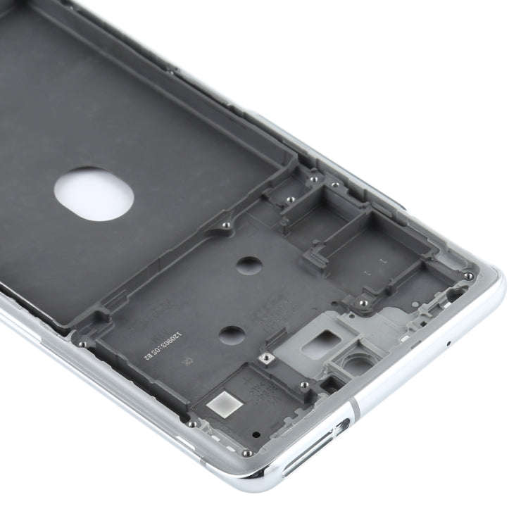 For Samsung Galaxy S20 FE  Middle Frame Bezel Plate (Silver)