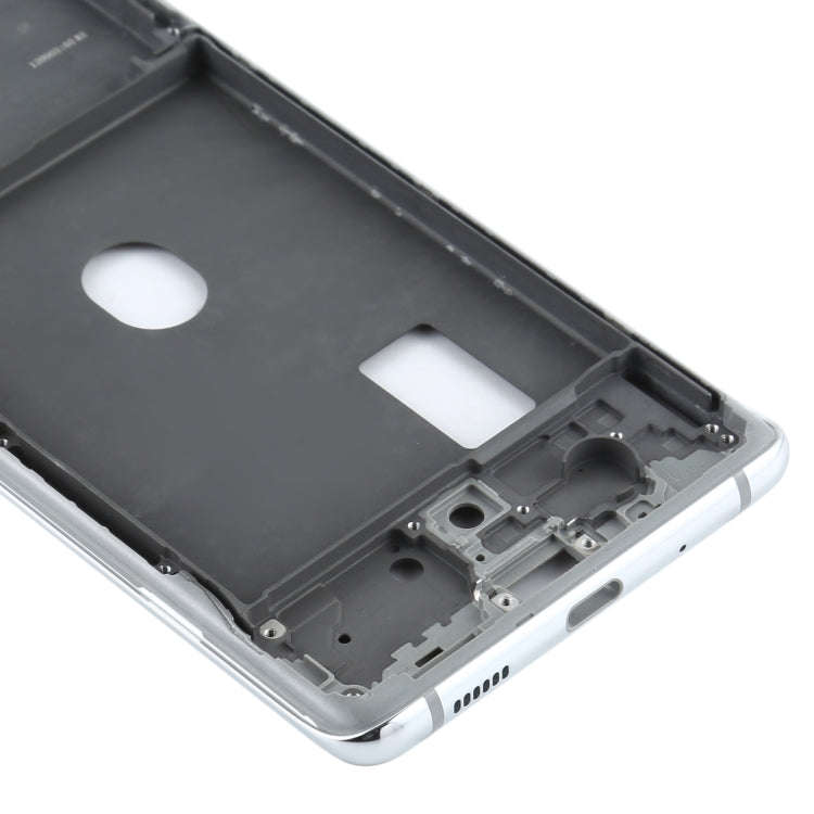For Samsung Galaxy S20 FE  Middle Frame Bezel Plate (Silver)