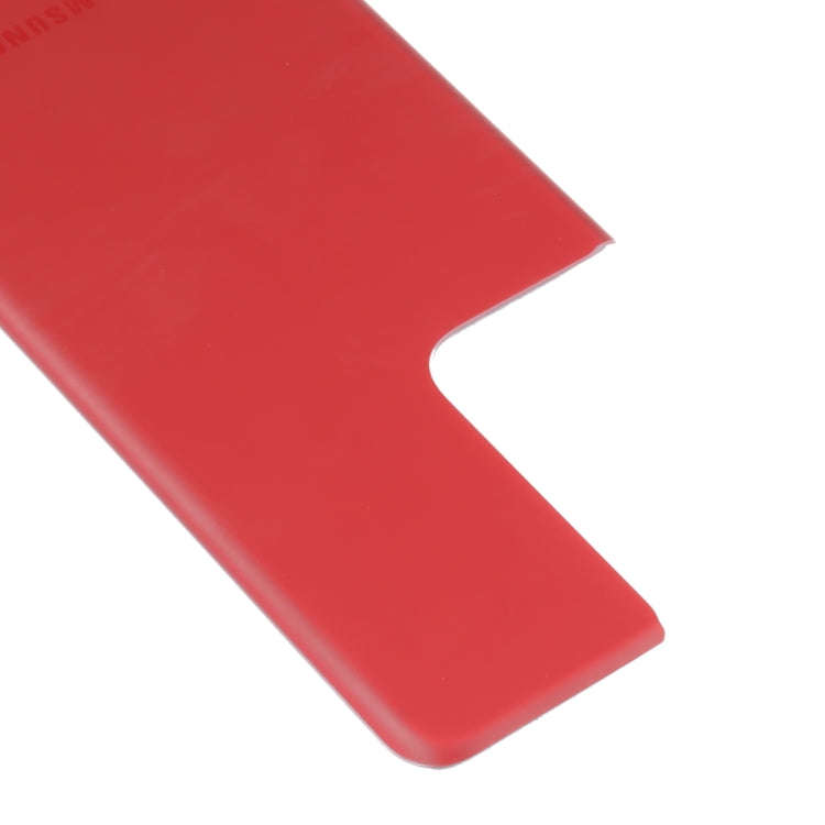 For Samsung Galaxy S21 Ultra 5G Battery Back Cover (Red)