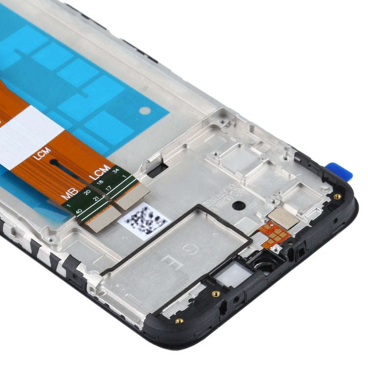 Original LCD Screen for Samsung Galaxy A02s SM-A025F(GE Version) Digitizer Full Assembly with Frame