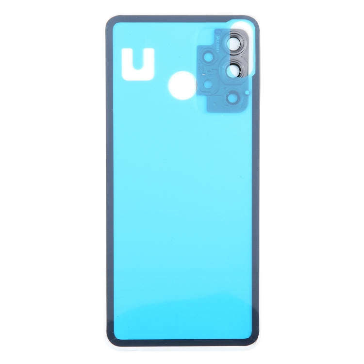 For Samsung Galaxy A52 5G / A52 4G Battery Back Cover with Camera Lens Cover(Blue)