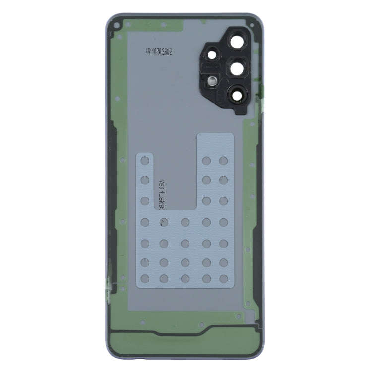 For Samsung Galaxy A32 5G Battery Back Cover with Camera Lens Cover (Purple)