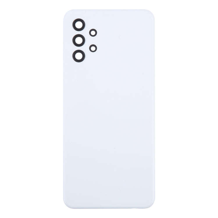 For Samsung Galaxy A32 5G Battery Back Cover with Camera Lens Cover(White)