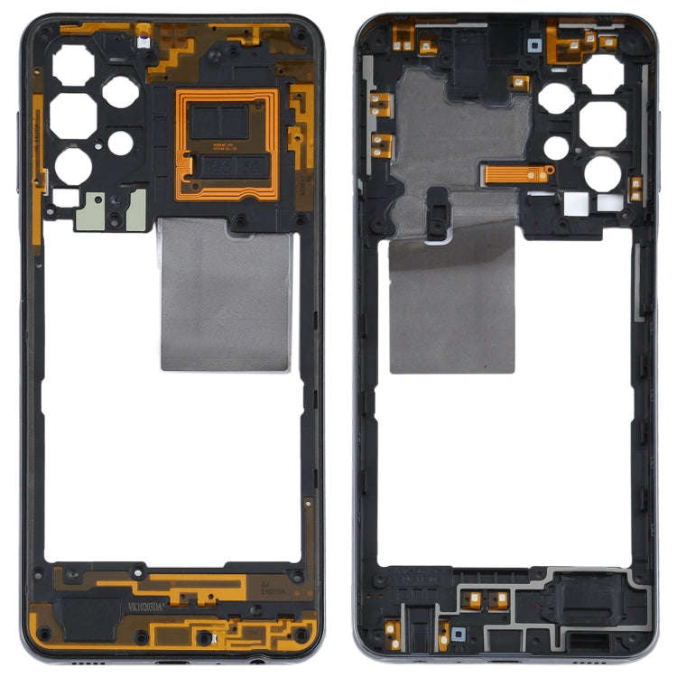 For Samsung Galaxy A32 5G  Middle Frame Bezel Plate(Black)