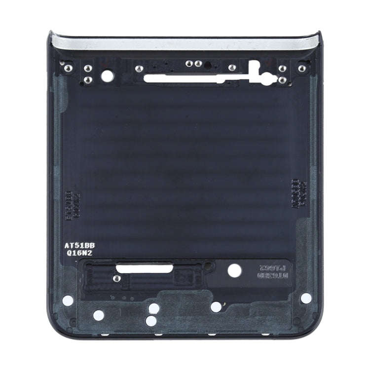 For Samsung Galaxy Z Flip 5G SM-F707  Lower Middle Frame Bezel Plate (Black)