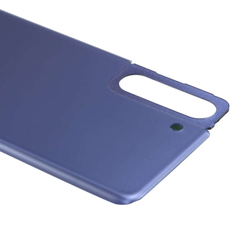 For Samsung Galaxy S21 Battery Back Cover (Purple)
