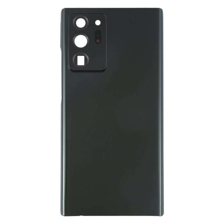 For Samsung Galaxy Note20 Ultra Battery Back Cover with Camera Lens Cover (Black)