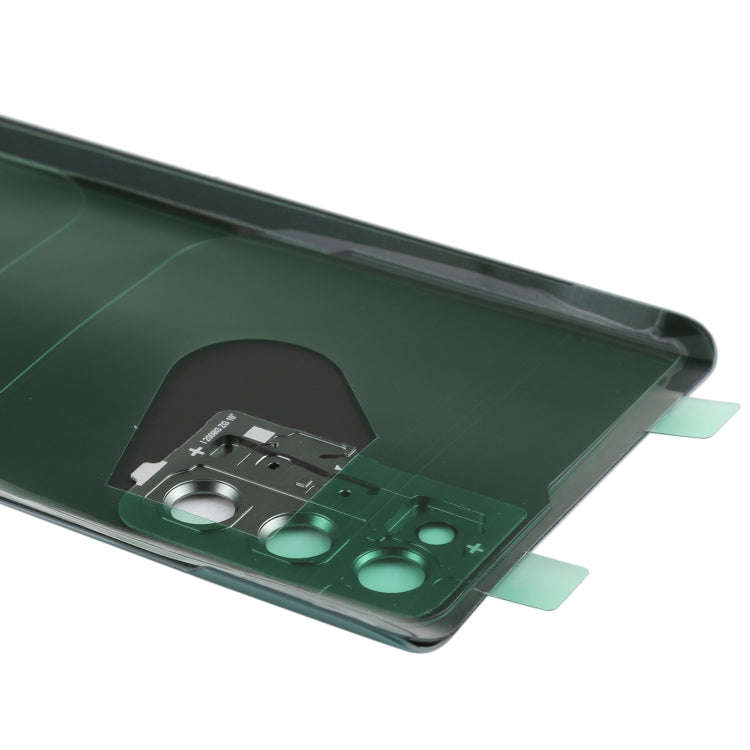 For Samsung Galaxy Note20 Battery Back Cover with Camera Lens Cover (Green)