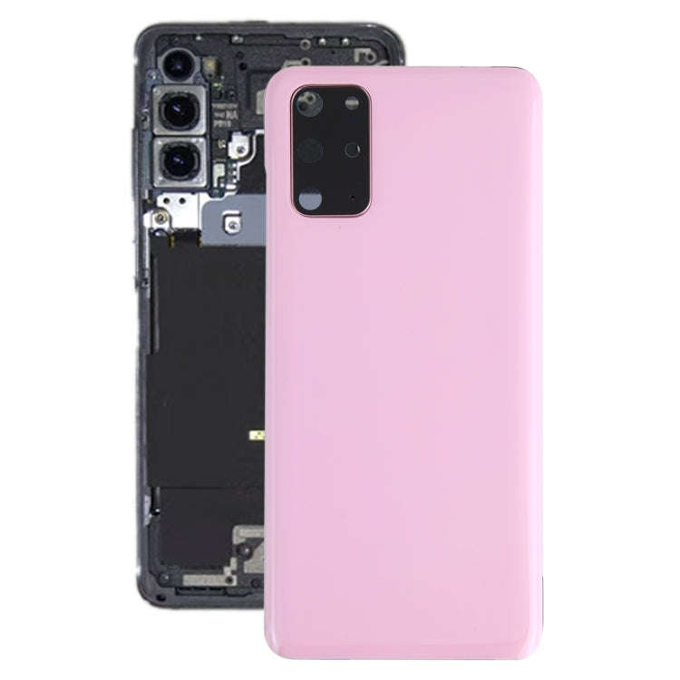 For Samsung Galaxy S20+ Battery Back Cover with Camera Lens Cover (Pink)