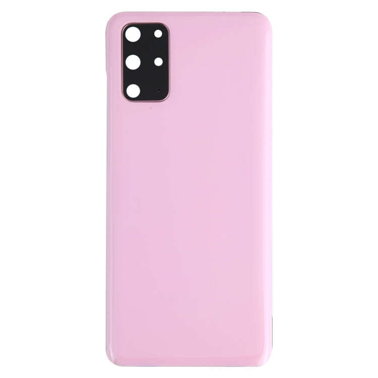 For Samsung Galaxy S20+ Battery Back Cover with Camera Lens Cover (Pink)