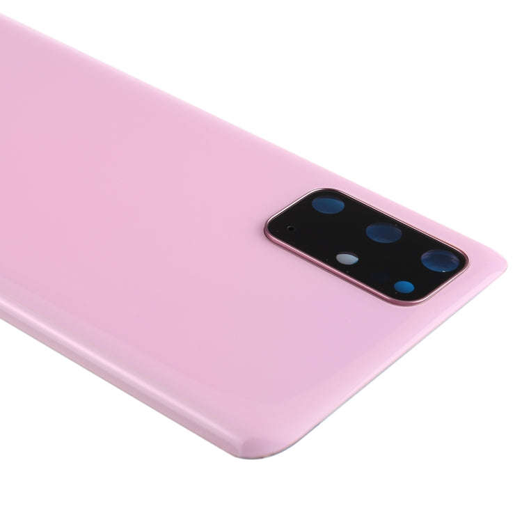 For Samsung Galaxy S20+ Battery Back Cover with Camera Lens Cover (Pink)