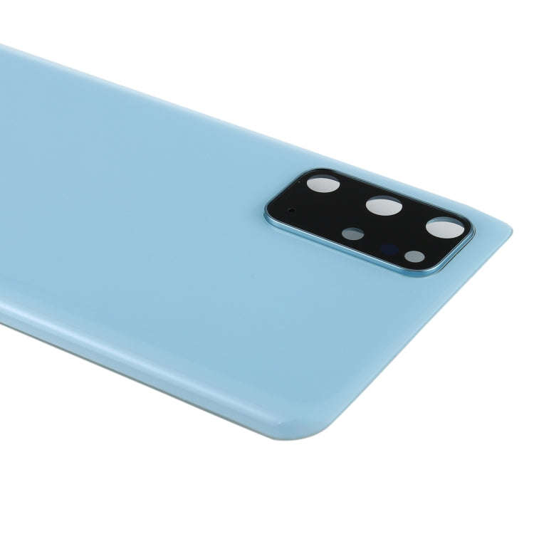 For Samsung Galaxy S20+ Battery Back Cover with Camera Lens Cover (Blue)