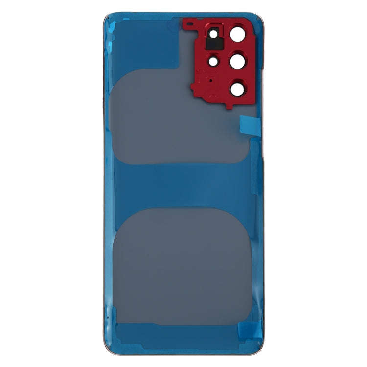 For Samsung Galaxy S20+ Battery Back Cover with Camera Lens Cover (Red)