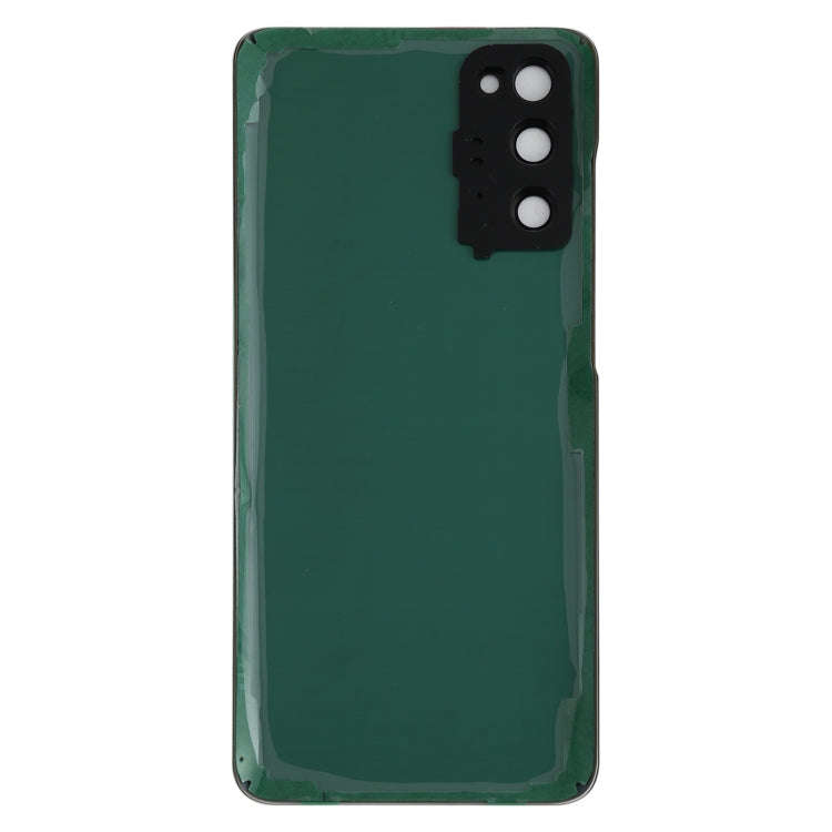 For Samsung Galaxy S20 Battery Back Cover with Camera Lens Cover (Black)