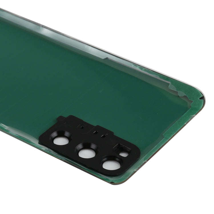For Samsung Galaxy S20 Battery Back Cover with Camera Lens Cover (Black)