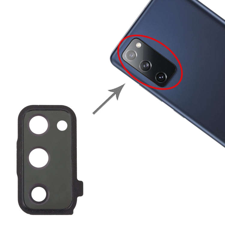 For Samsung Galaxy S20 FE Camera Lens Cover (Black)