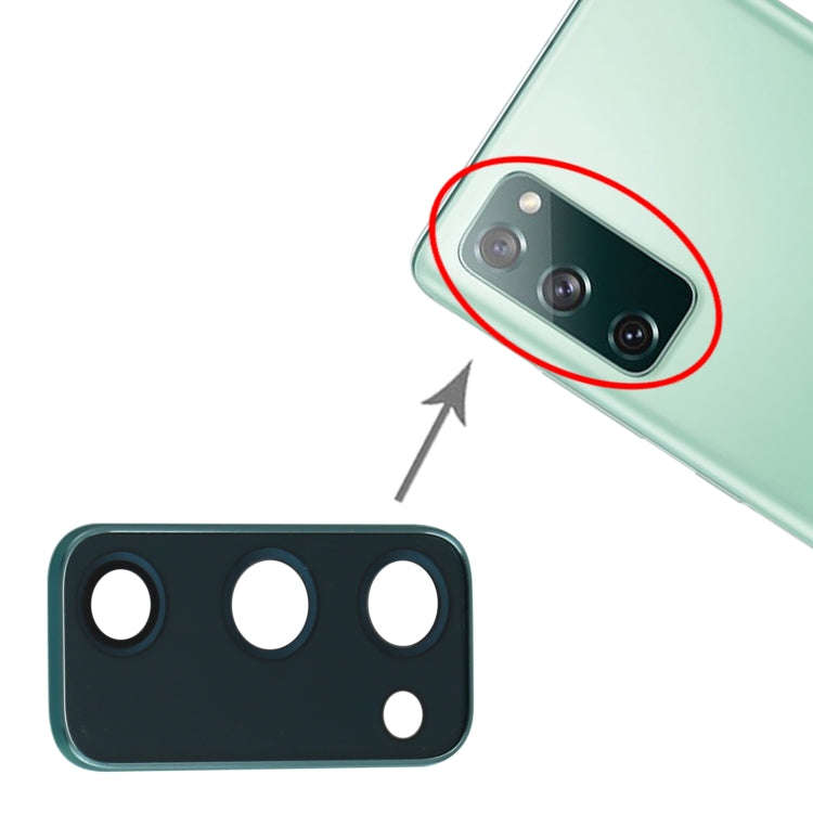 For Samsung Galaxy S20 FE Camera Lens Cover (Blue)