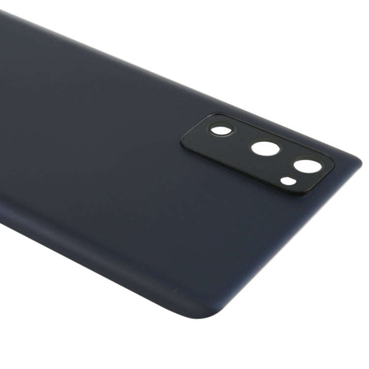 For Samsung Galaxy S20 FE Battery Back Cover with Camera Lens Cover (Black)