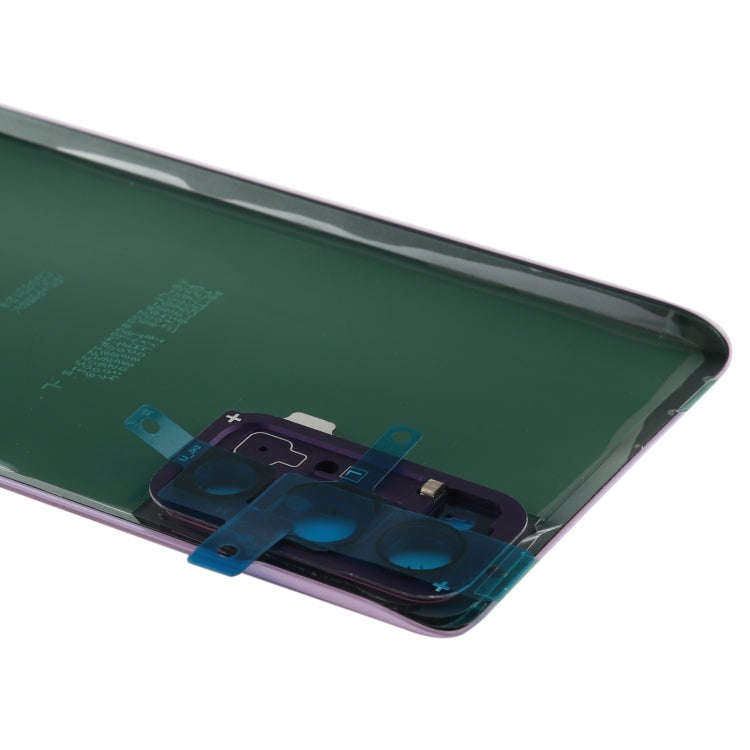 For Samsung Galaxy S20 FE Battery Back Cover with Camera Lens Cover (Purple)