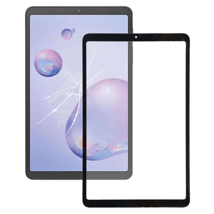 For Samsung Galaxy Tab A 8.4 (2020) SM-T307  Front Screen Outer Glass Lens (Black)