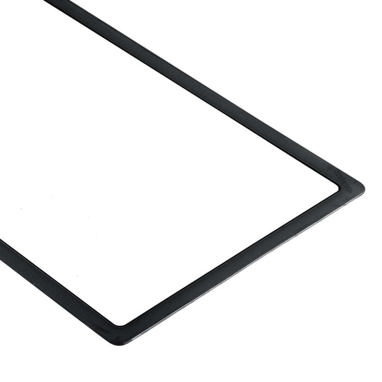 For Samsung Galaxy Tab A7 10.4 2020 SM-T500/T505 Front Screen Outer Glass Lens (Black)