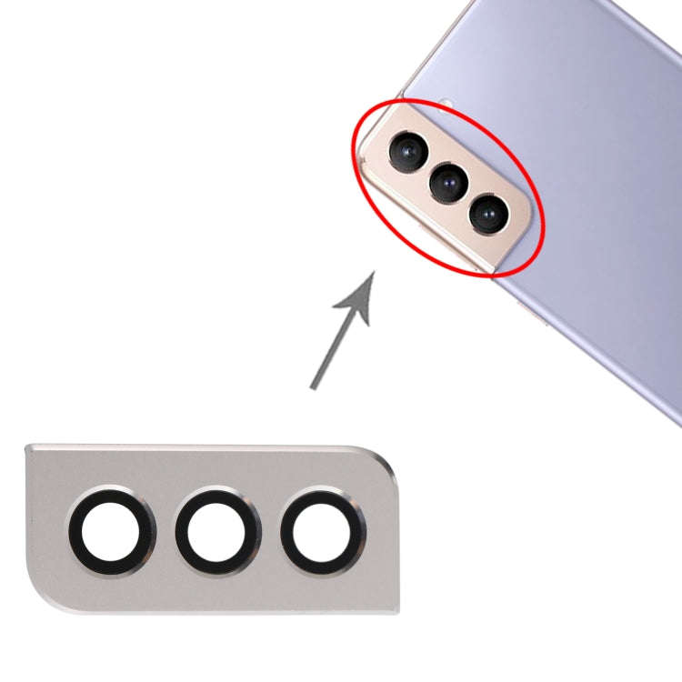 For Samsung Galaxy S21+ 5G Camera Lens Cover (Silver)