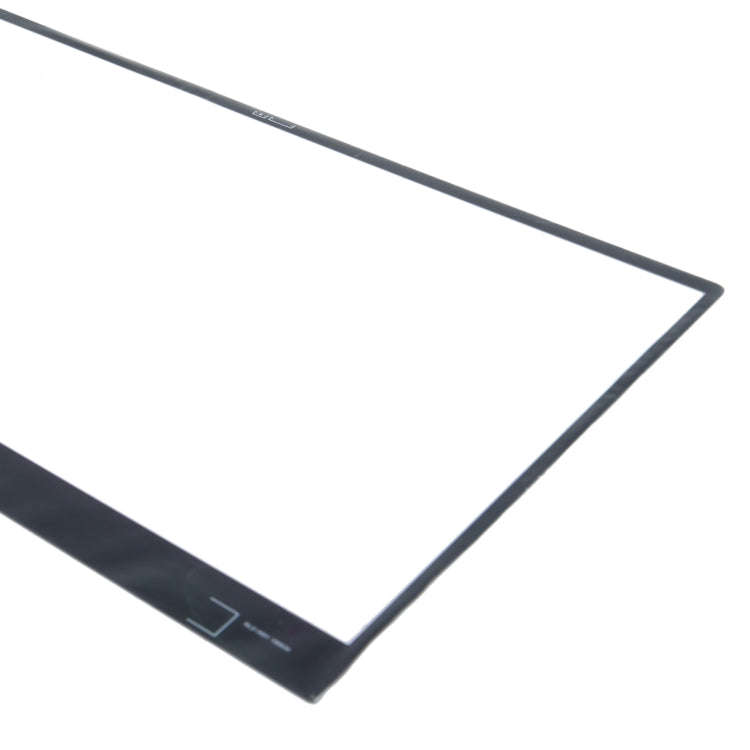 For Samsung Galaxy Book S SM-W767 Front Screen Outer Glass Lens (Black)
