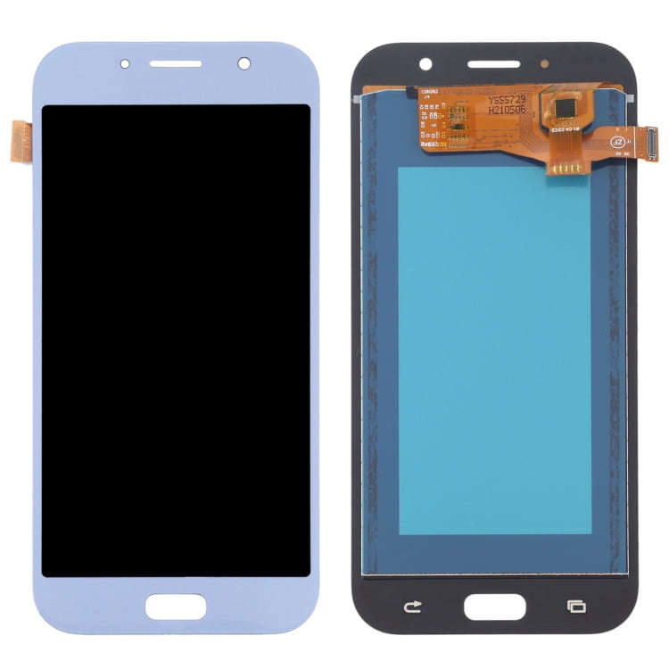TFT LCD Screen for Galaxy A7 (2017), A720FA, A720F/DS With Digitizer Full Assembly (Blue)