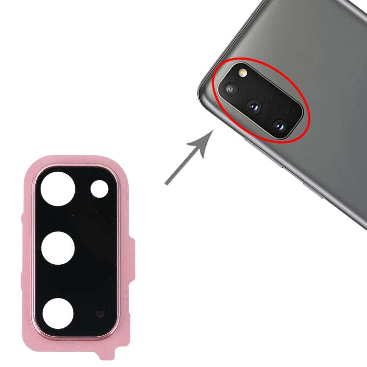For Samsung Galaxy S20 Camera Lens Cover (Pink)