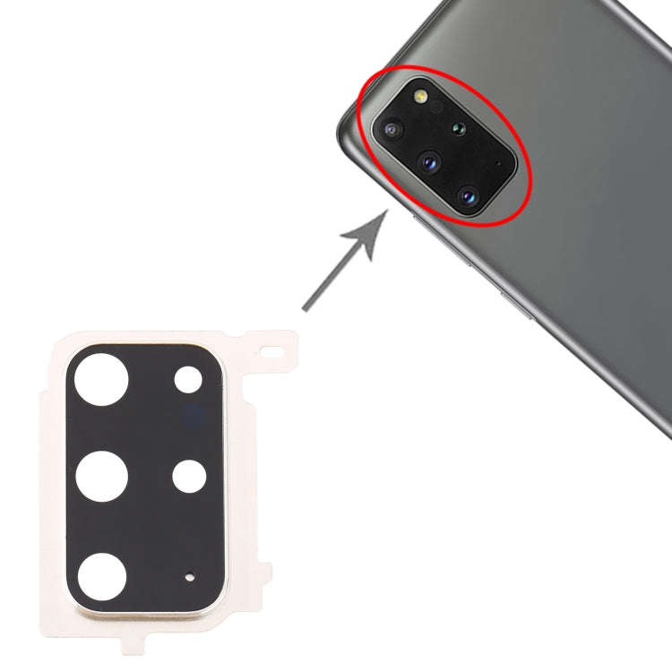 For Samsung Galaxy S20+ Camera Lens Cover (Silver)