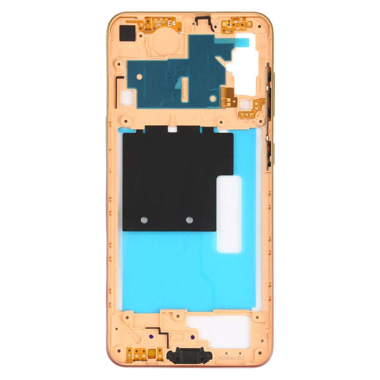 For Samsung Galaxy A60  Middle Frame Bezel Plate (Orange)