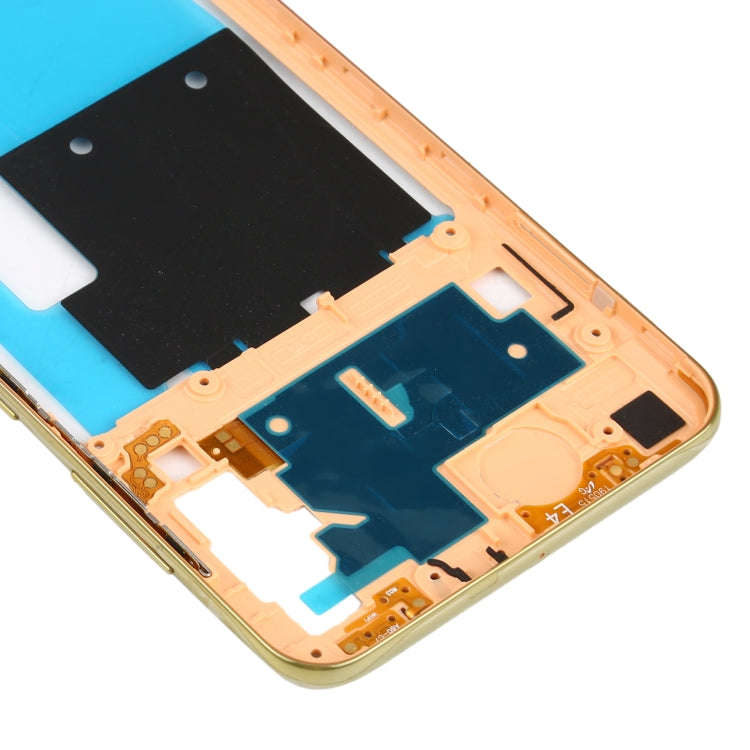 For Samsung Galaxy A60  Middle Frame Bezel Plate (Orange)