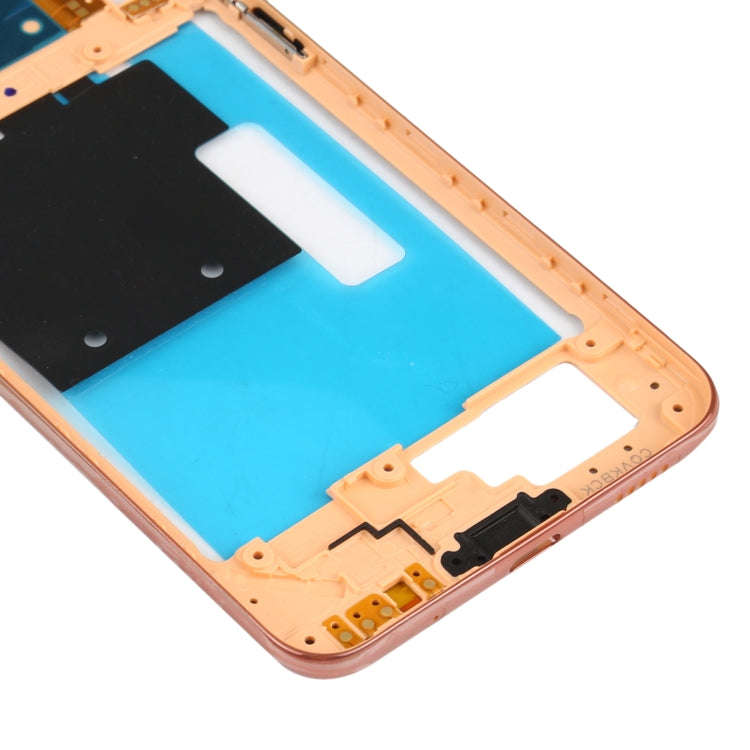 For Samsung Galaxy A60  Middle Frame Bezel Plate (Orange)