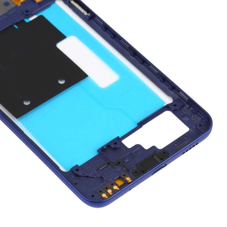 For Samsung Galaxy A60  Middle Frame Bezel Plate (Blue)