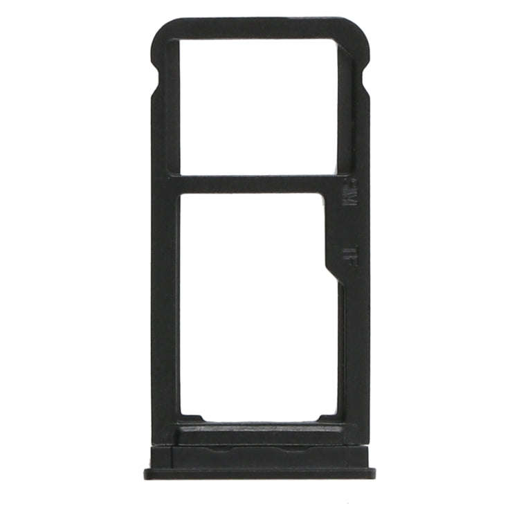 For Samsung Galaxy Tab A 8.0 2019 SM-T295 SIM Card Tray + Micro SD Card Tray (Black)