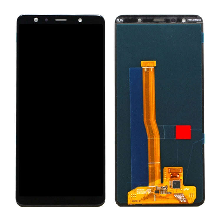 Original Super AMOLED LCD Screen for Galaxy A7 (2018), A750F / DS With Digitizer Full Assembly (B...