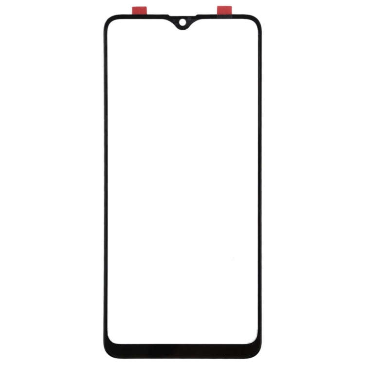 For Samsung Galaxy A20s 10pcs Front Screen Outer Glass Lens (Black)