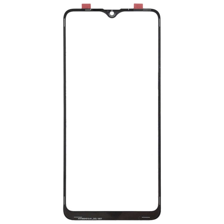 For Samsung Galaxy A20s 10pcs Front Screen Outer Glass Lens (Black)