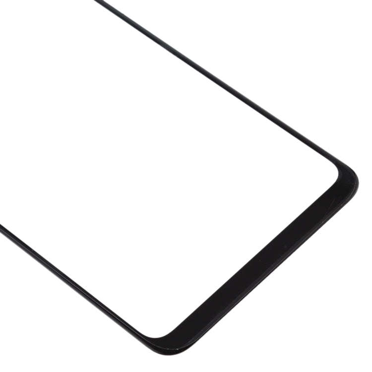 For Samsung Galaxy A20s 10pcs Front Screen Outer Glass Lens (Black)