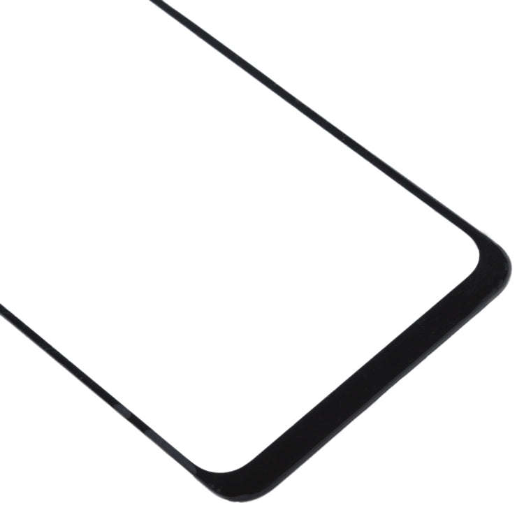 For Samsung Galaxy A10s 10pcs Front Screen Outer Glass Lens (Black)