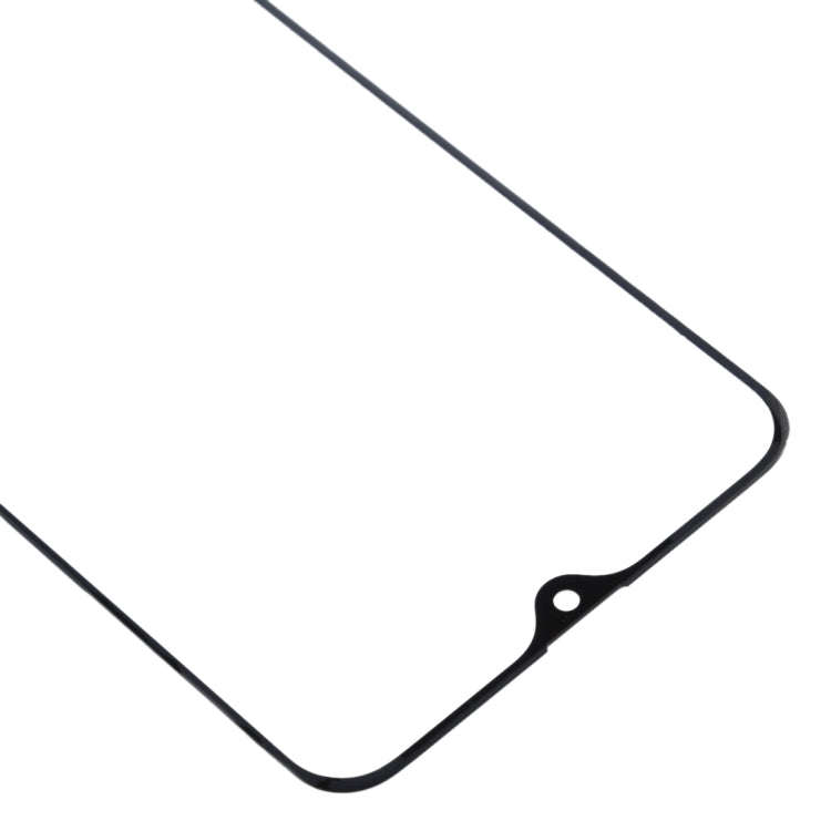 For Samsung Galaxy A30s 10pcs Front Screen Outer Glass Lens (Black)