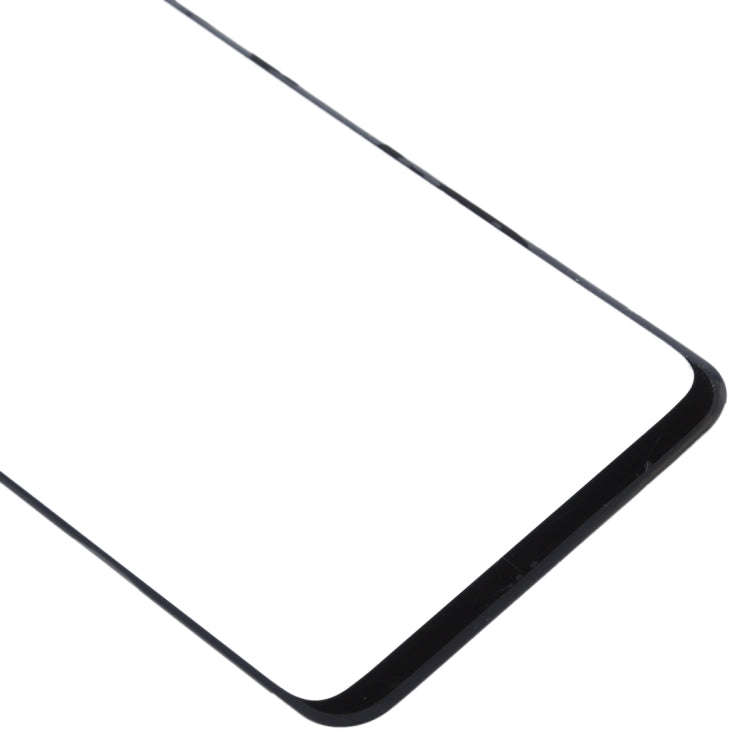 For Samsung Galaxy A30s 10pcs Front Screen Outer Glass Lens (Black)